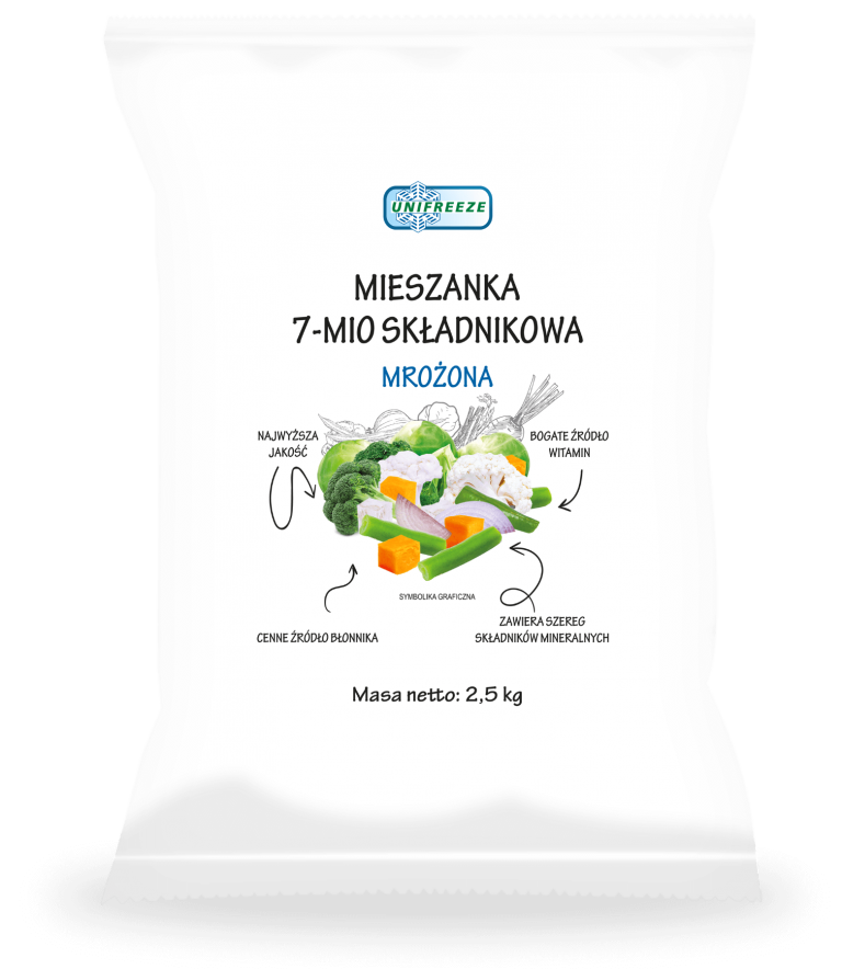 Mieszanka 7-mio składnikowa 2,5 kg - Unifreeze