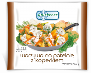 Warzywa na patelnie z koperkiem 450 g - Unifreeze