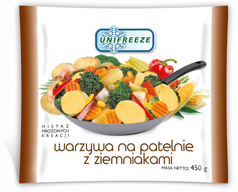 Warzywa na patelnie z ziemniakami 450 g - Unifreeze